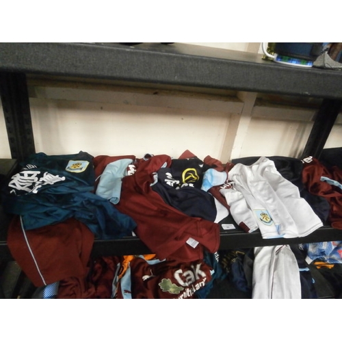 84 - Collection of Burnley FC shirts and shorts