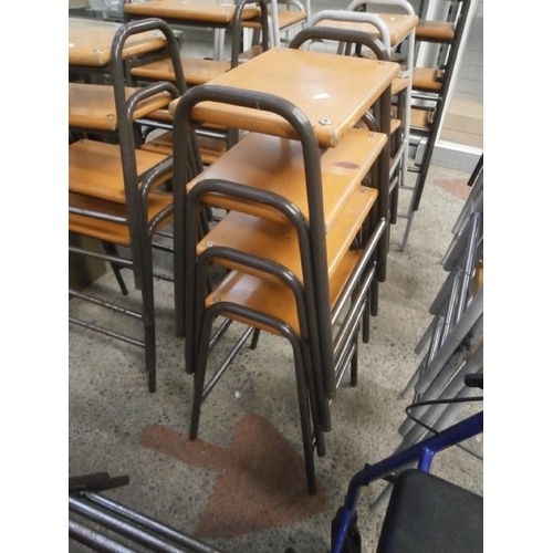 182 - Four retro stools