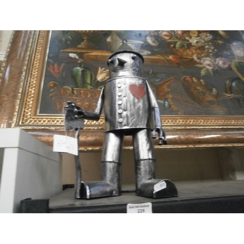 226 - Tin man figurine