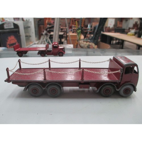 253 - Lot inc Coles mobile crane, Dinky Bedford and Dinky Foden