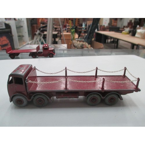 253 - Lot inc Coles mobile crane, Dinky Bedford and Dinky Foden