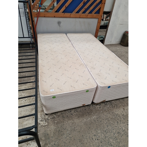 723 - Double divan bed