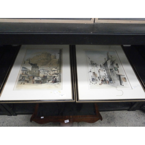 284 - Two decorative framed prints