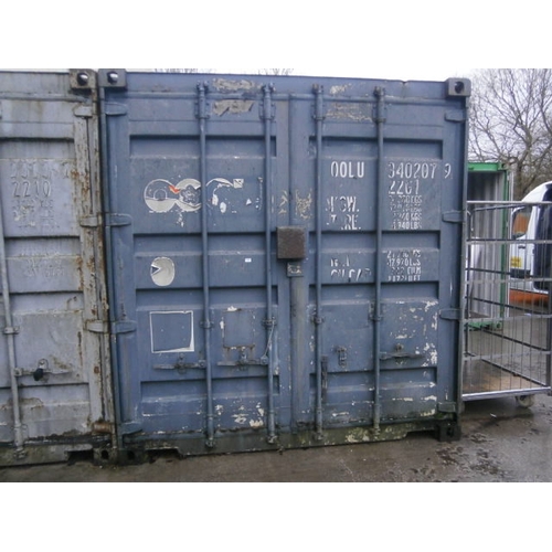 362 - 20ft container, clean interior buyer to remove