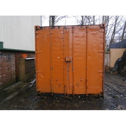 366 - 20ft container with fitted interior. Buyer to remove. See extra pictures