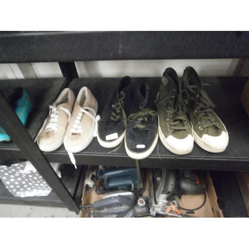 74 - Three pairs of branded footwear