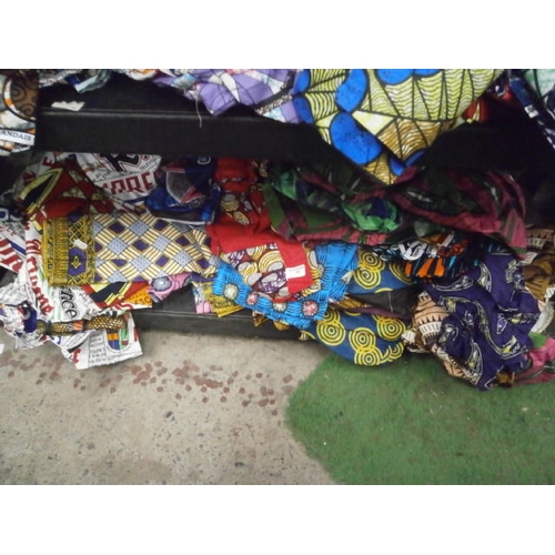 91 - Quantity of assorted fabrics