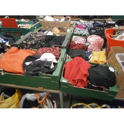 150 - Four boxes of assorted clothing