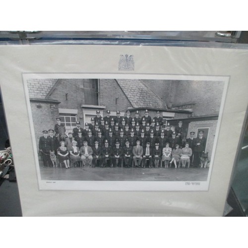 308 - Collection of a police officers police memorabilia