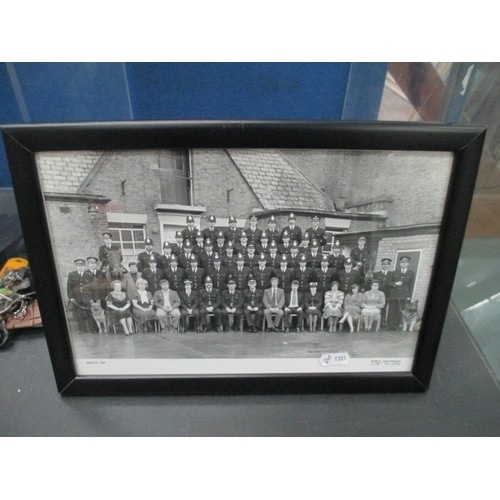 308 - Collection of a police officers police memorabilia