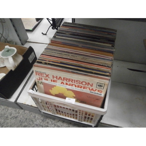 320 - Box of assorted vinyl