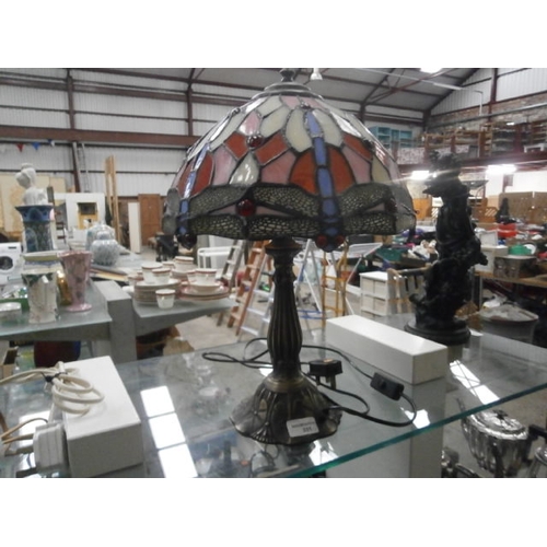 331 - Large decorative Tiffany style lamp