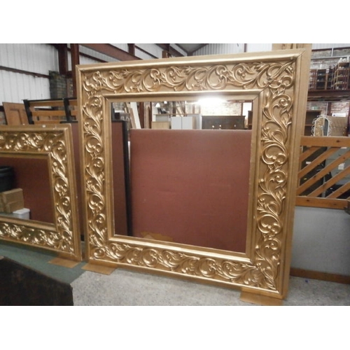 361 - Large gilt photo frame H84