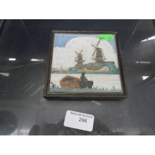 296 - Old Delft tile