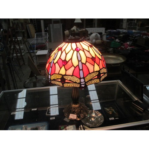 331 - Large decorative Tiffany style lamp