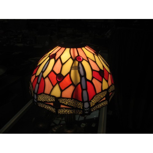 331 - Large decorative Tiffany style lamp