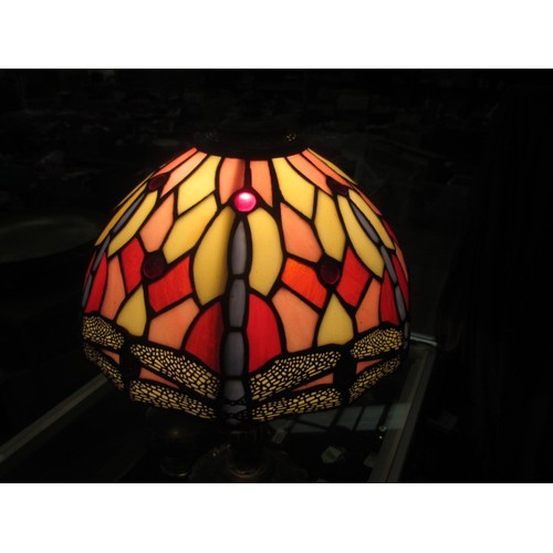 331 - Large decorative Tiffany style lamp