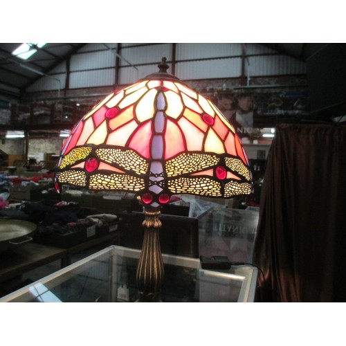 331 - Large decorative Tiffany style lamp