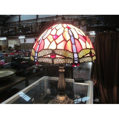 331 - Large decorative Tiffany style lamp