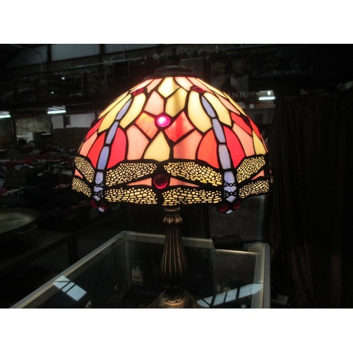 331 - Large decorative Tiffany style lamp