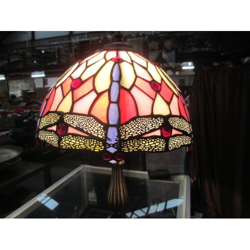 331 - Large decorative Tiffany style lamp