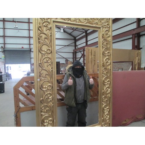 367 - Large Gilt photograph frame H9ft x 65