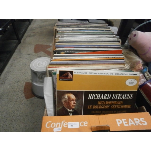 95 - Box of assorted vinyl