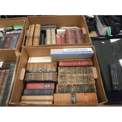 152 - Two boxes of vintage books