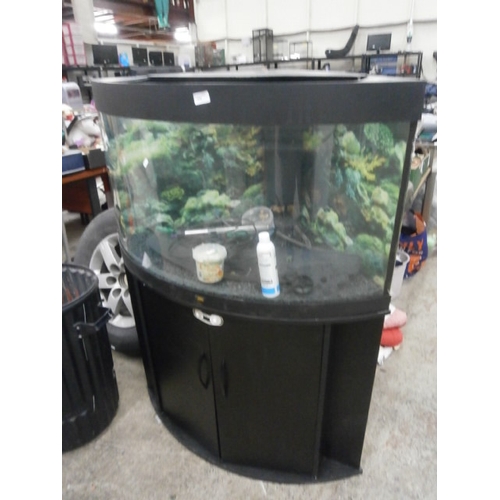 170 - Large fish tank with accessories and stand