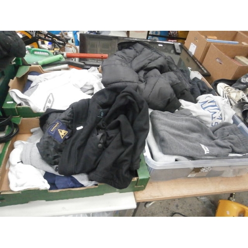 173 - Four boxes of Men's clothing