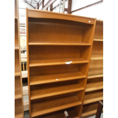 669 - A large open shelf unit