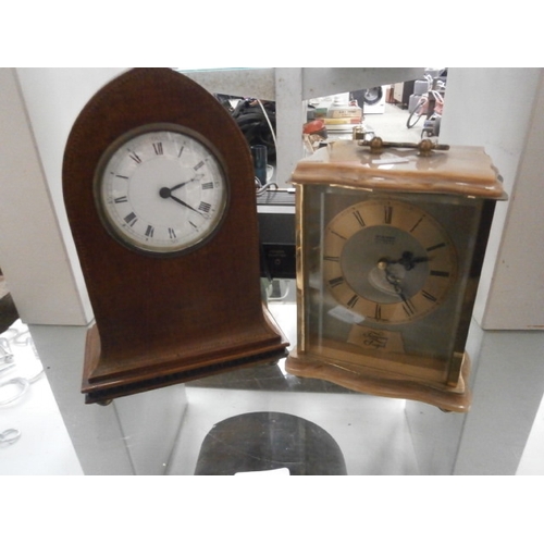 342 - Two assorted old clocks