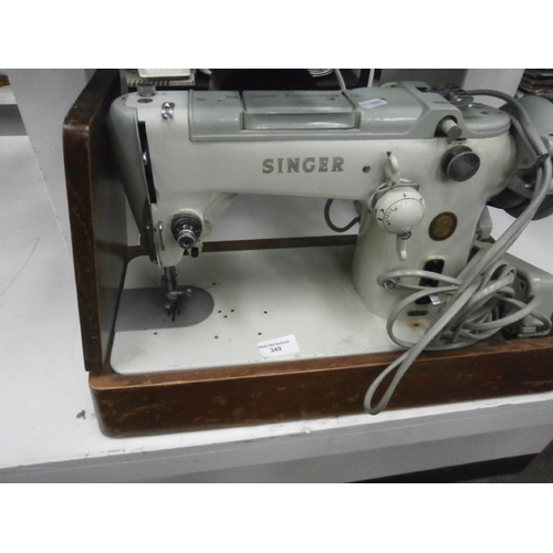 349 - Old Singer sewing machine