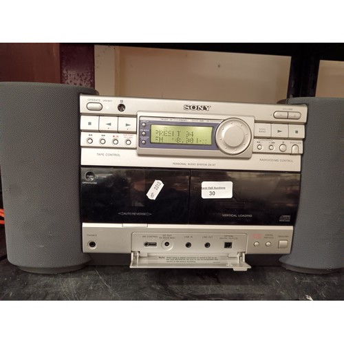 30 - Sony Personal audio system working