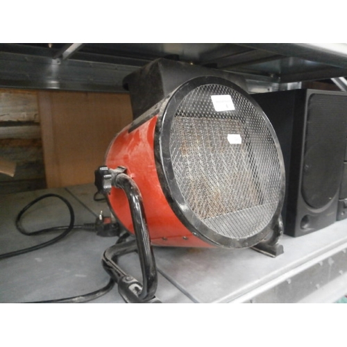 6 - 2.5kw Electric heater, working