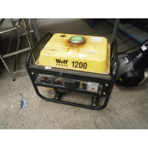 183 - Wolf Power 1200 generator