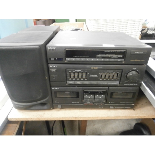 154 - Sony Hi-Fi system