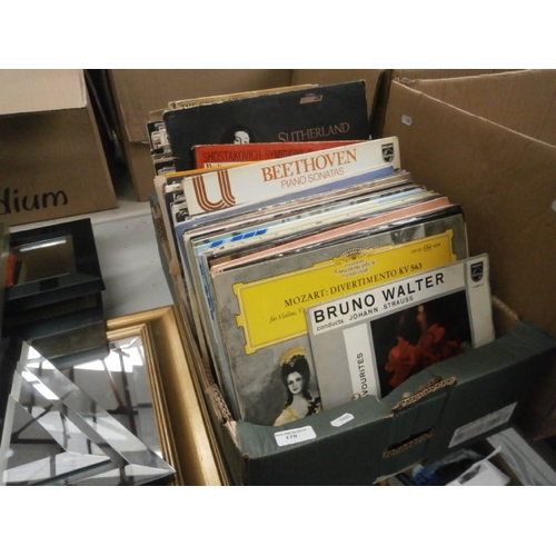 170 - Box of classical vinyl