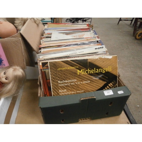 173 - Box of classical vinyl