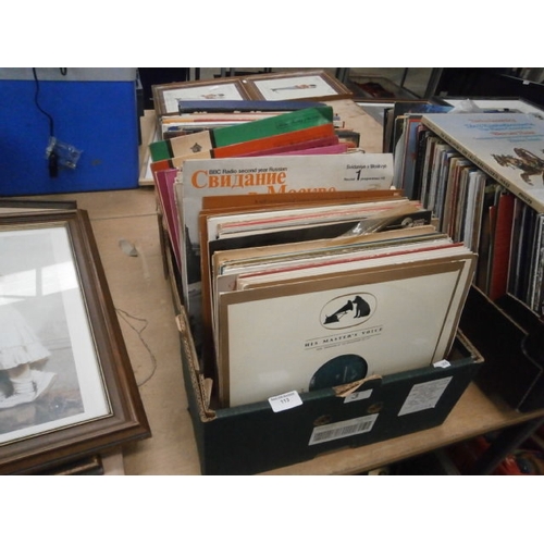 113 - Box of classical vinyl