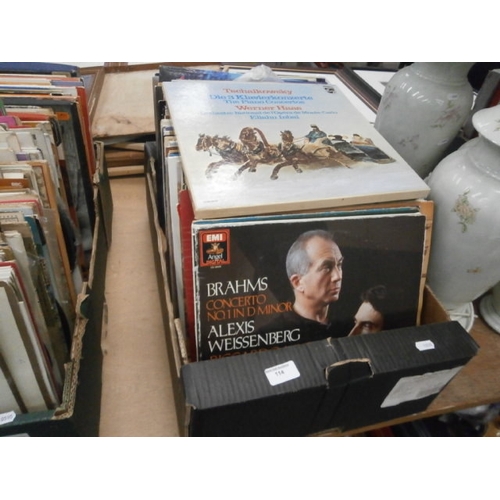 114 - Box of classical vinyl