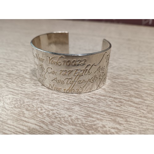 291 - Silver bracelet stamped 925