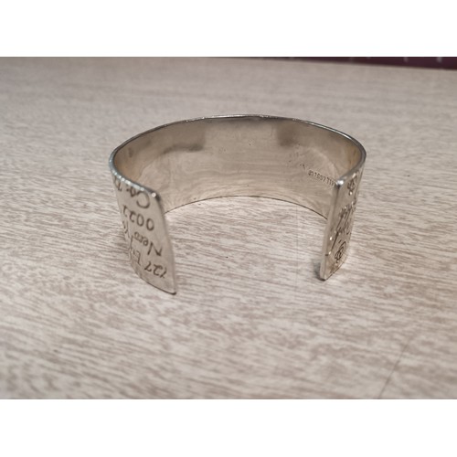 291 - Silver bracelet stamped 925