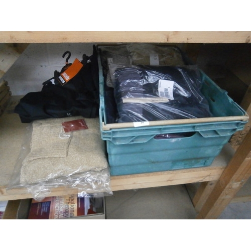 Box of new clothing