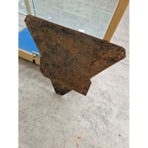 214 - Enamel Kodaks Verichrome sign, W71cm H61cm