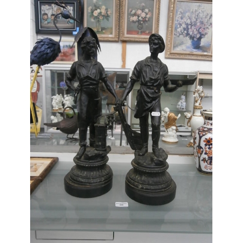 308 - Two blacksmith worker casts