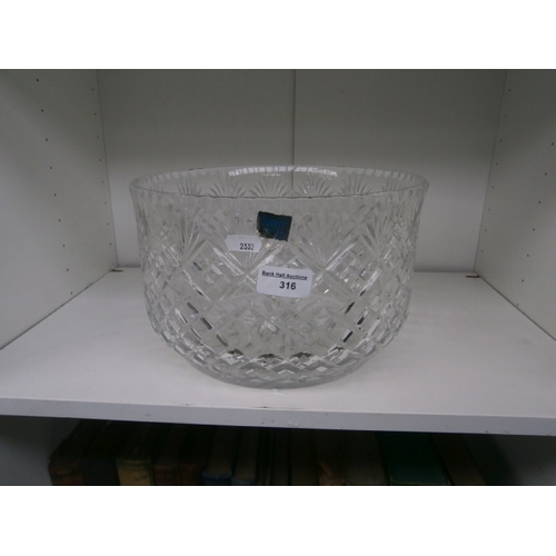 316 - Sudety crystal bowl
