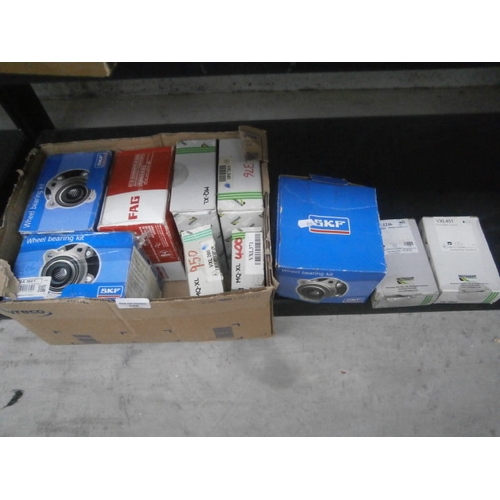 328 - Lot including automotive wheel bearings and brake pads etc. all boxed