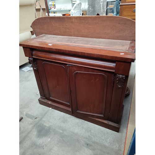 655 - Vintage double cupboard base unit