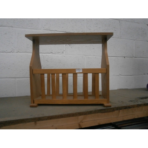 2 - Pine magazine rack